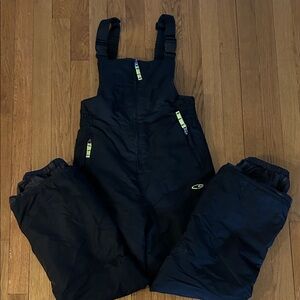 Champion Kids Black Snow Bib Unisex